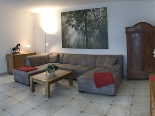 Couch im Wohnbereich