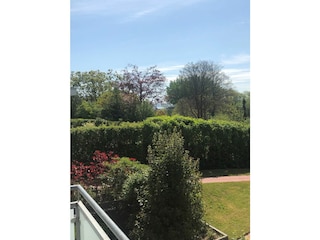 Blick vom Balkon