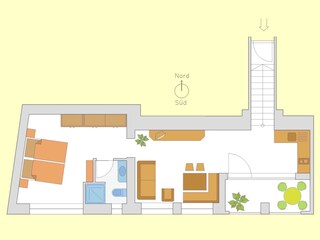 Appartamento per vacanze Dorf Tirol Pianta del piano 31