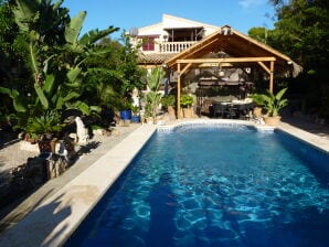 Holiday house mit Blick zum Meer