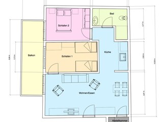 Ferienwohnung Norddeich Grundriss 25