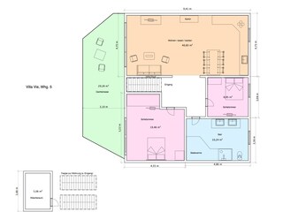 Ferienwohnung Norddeich Grundriss 39