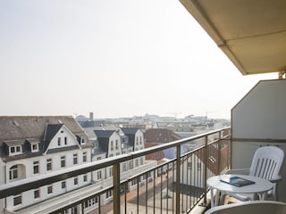 Aussicht vom Balkon