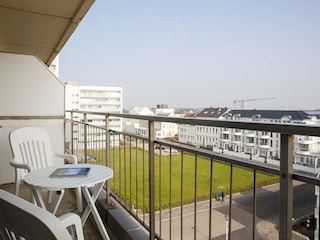 Aussicht vom Balkon
