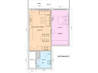 Ferienwohnung Norddeich Grundriss 29
