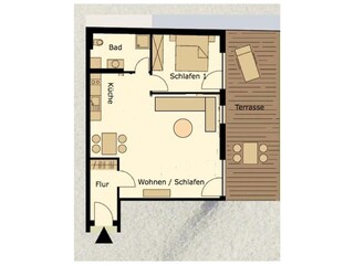 Ferienwohnung Norddeich Außenaufnahme 7