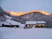 mit Untersberg im Winter