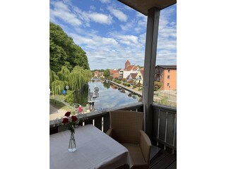 Blick vom Balkon. ( Westseite)