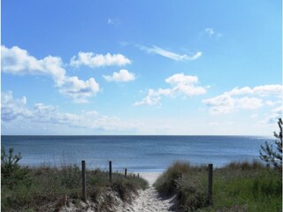 ... über die Düne zur Ostsee