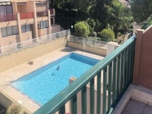 Helles Apartment mit großer Terrasse - Bandol - image1