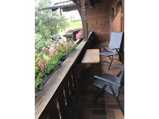 Ihr Platz auf dem Balkon!