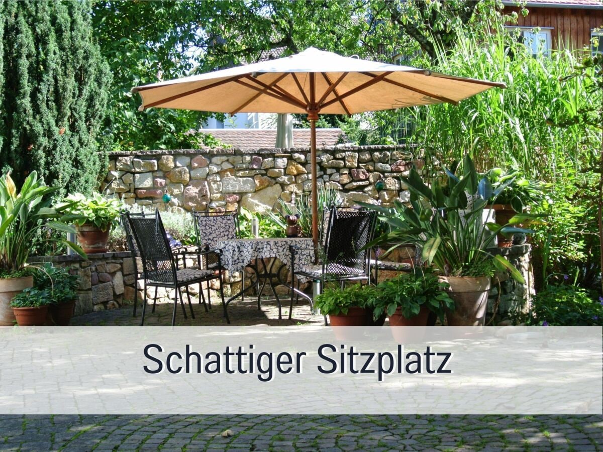 Sitzplatz im Garten