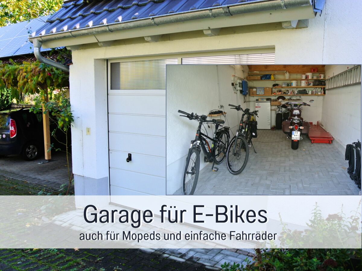 Abschließbare Garage für E-Bikes