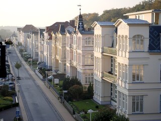 Die Bergstraße im Ostseebad Bansin