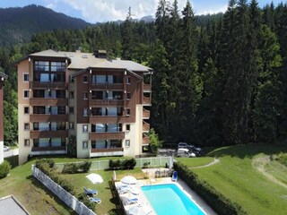 Appartement Arâches-la-Frasse Buitenaudio-opname 6