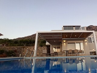 Villa Mochlos Grabación al aire libre 11