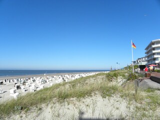 Am Strand von Wangerooge.