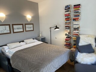 Schlafsofa im Wohnzimmer