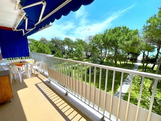Appartement Porto Santa Margherita Buitenaudio-opname 6