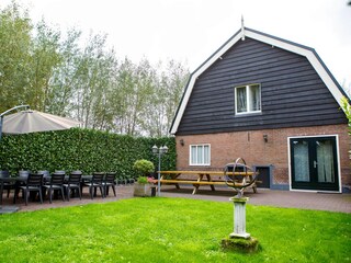The garden and house from the rear