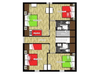 Ferienwohnung Goudriaan Grundriss 41