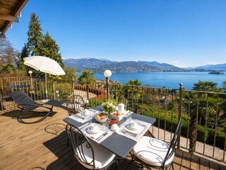 Ca. 15 m² großer Balkon mit atemberaubender Sicht auf den See