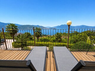 Ca. 15 m² großer Balkon mit atemberaubender Sicht auf den See