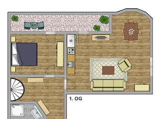 Ferienwohnung Garmisch-Partenkirchen Grundriss 12