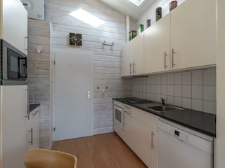 Die offene Küche mit allem Komfort