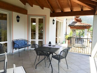 Ca. 40 m² großer Balkon mit Traumseesicht
