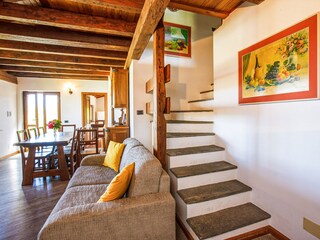 Treppe ins 1. Obergeschoss