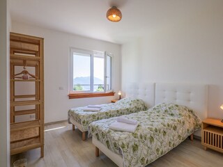 Schlafzimmer mit 2 Einzelbetten