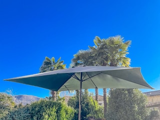 Sitzmöglichkeit im Garten