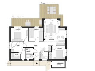 Casa per le vacanze Kosel Pianta del piano 6