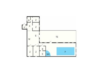 Ferienhaus Vaeggerløse Grundriss 45