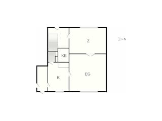 Vakantiehuis Ringkøbing Grondplan 46