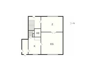 Vakantiehuis Ringkøbing Grondplan 50