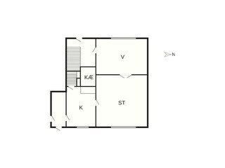 Casa per le vacanze Ringkøbing Pianta del piano 2