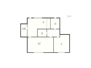 Vakantiehuis Ringkøbing Grondplan 26