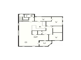 Vakantiehuis Ringkøbing Grondplan 36