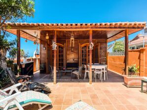 Apartment Camping Cabin - Private Solarium & Pool - BBQ - Costa Meloneras - image1