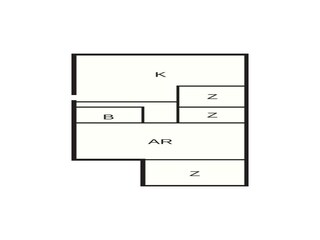 Vakantiehuis Herning Grondplan 3