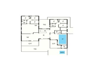 Casa de vacaciones Otterup Plano de planta 11