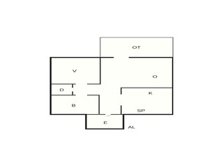 Vakantiehuis Löttorp Grondplan 32