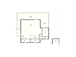 Vakantiehuis Marielyst Grondplan 40