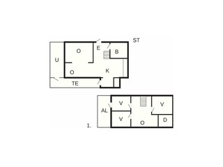 Vakantiehuis Helsingborg Grondplan 34