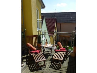 Herrliche Dachterrasse