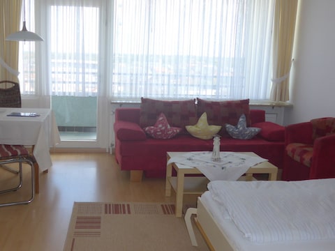 Ferienwohnung 105 - FeWo mit Meerblick - Ostbalkon - Haus Seeblick
