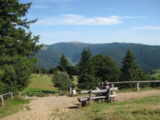 Am Schauinsland mit blick zum Feldberg