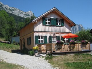 Ferienhaus im Sommer